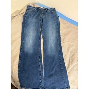 Levis 529 Curvy Bootcut Jeans Womens 12M Medium Wash Blue Denim Stretch 32x29.5